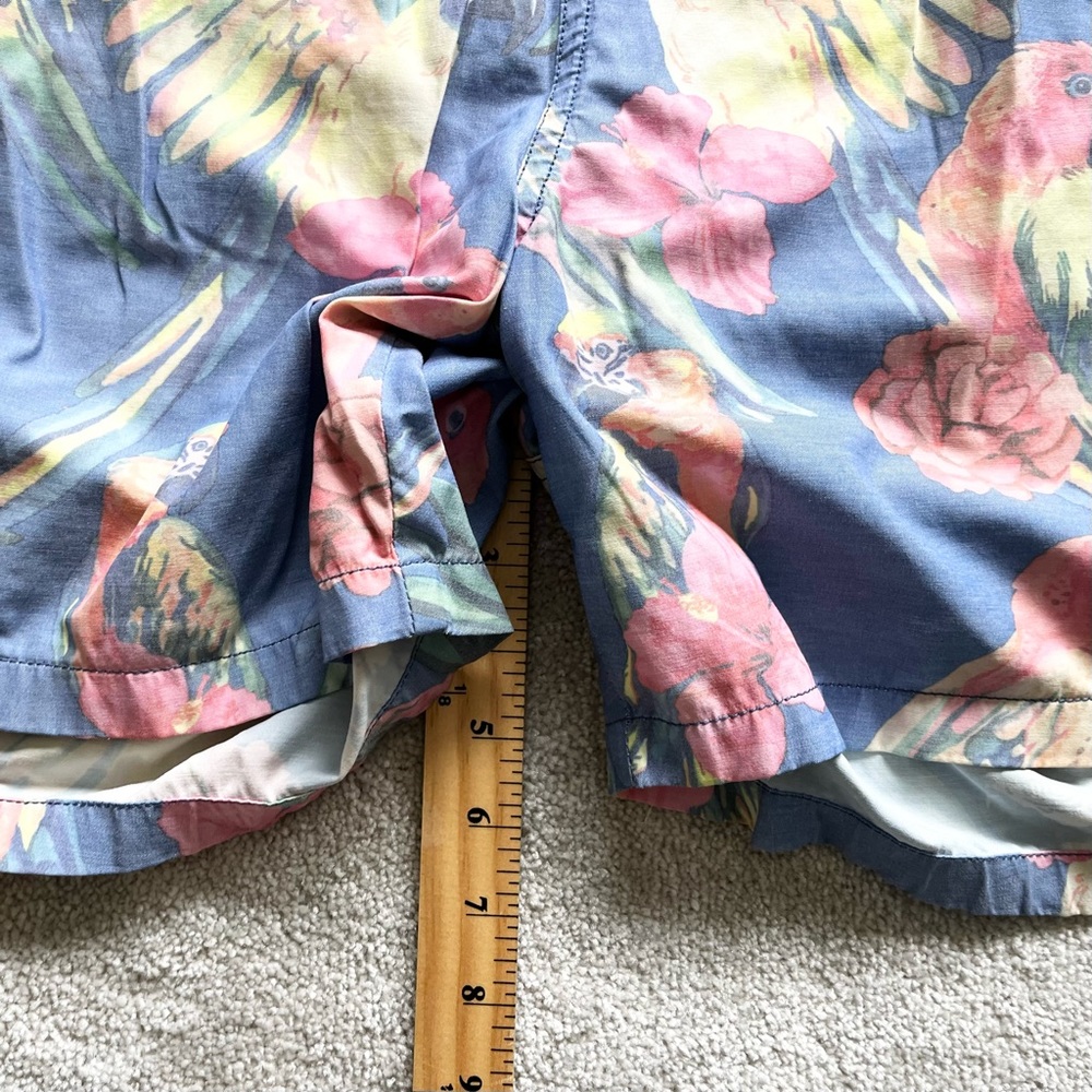 CHUBBIES PARROT PRINT SWIM TRUNKS SIZE XXL PREPPY TRENDY BEACH POOL - Picture 7 of 8